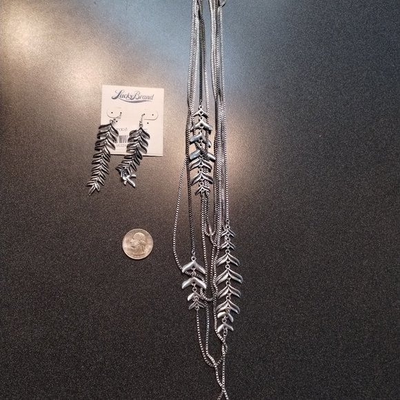Lucky Brand necklace and earrings - Picture 1 of 1